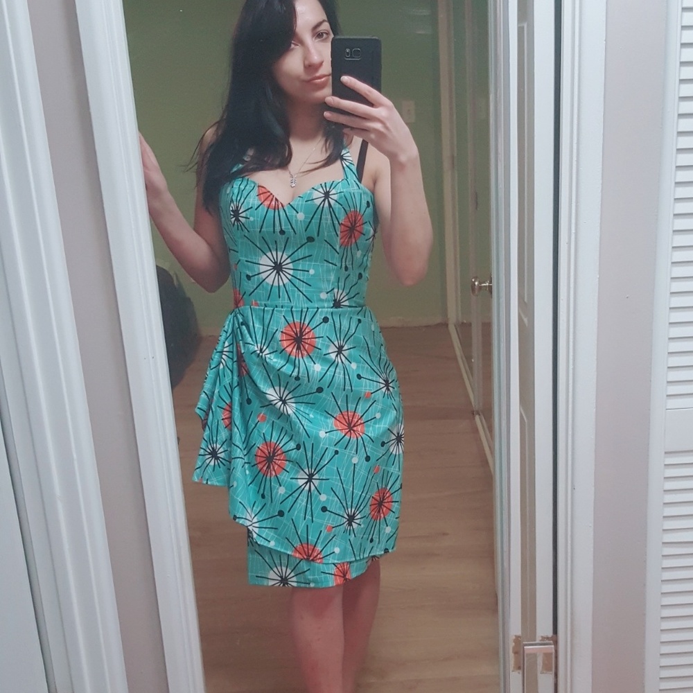 Sargon Dress - 1950s style retro / rockabilly dres